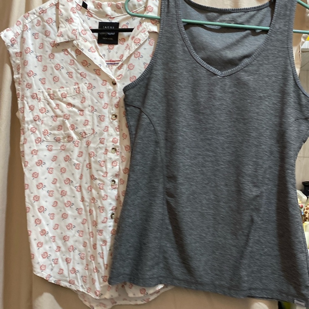 Two Summer Medium Women Shirts.